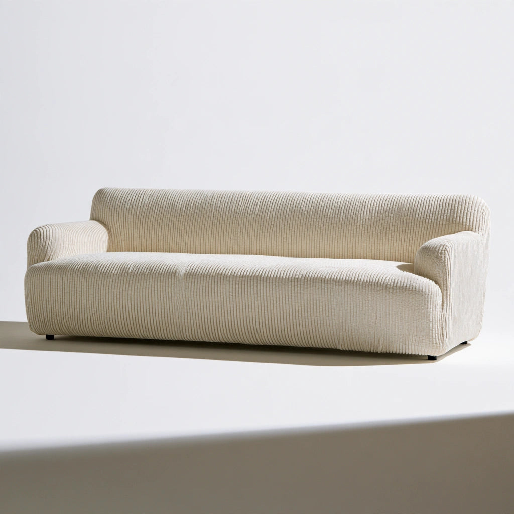 Nowoczesna sofa, o nowoczesnej formie, kolor: szary